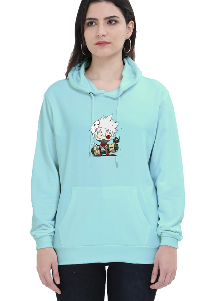 Women's Kakashi Printed Hooded Sweatshirt