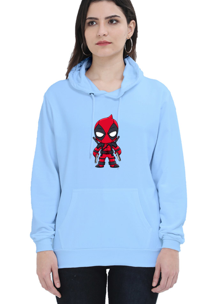 Women's Printed Hooded Sweatshirt