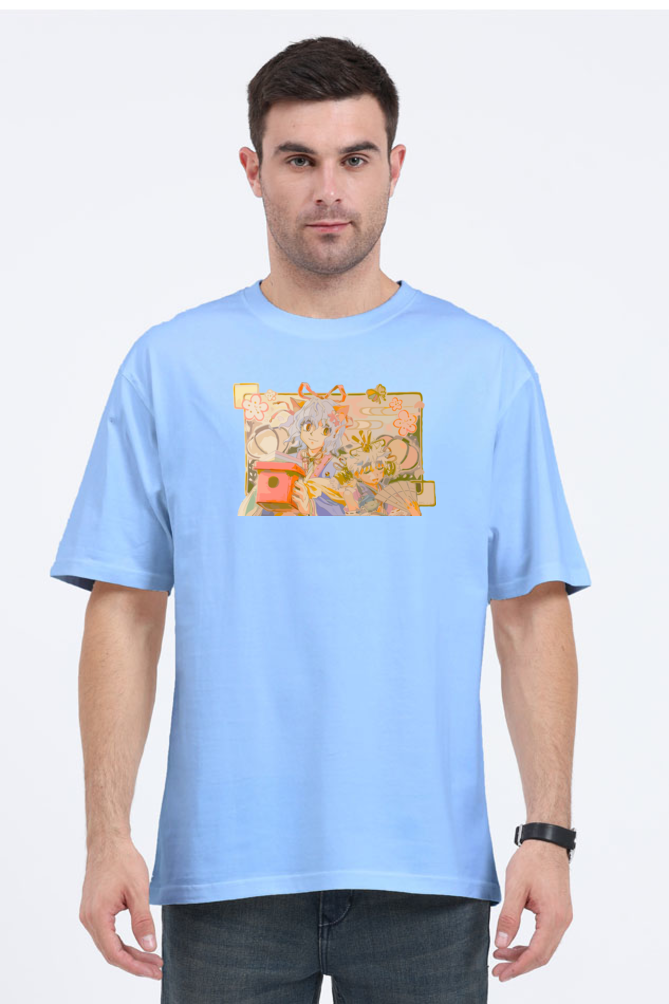 Unisex Neferpitou x Killua Oversized T-shirt