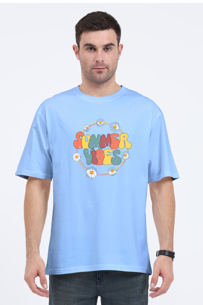 Unisex Printed Oversized T-shirt