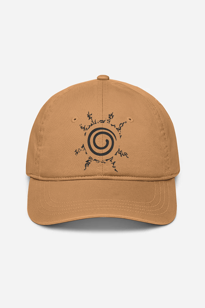 Unisex Naruto Seal Embroidered Cap