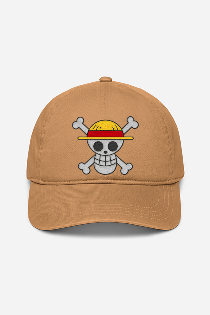 Unisex One Piece Embroidered Cap