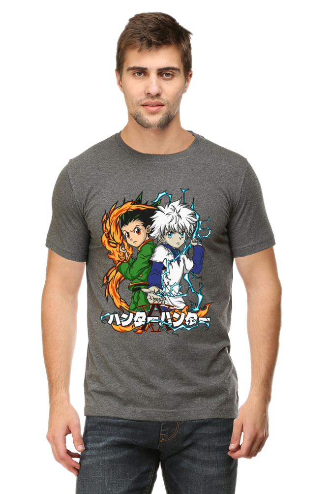 Men's Gon x Killua Half Sleeve T-shirt