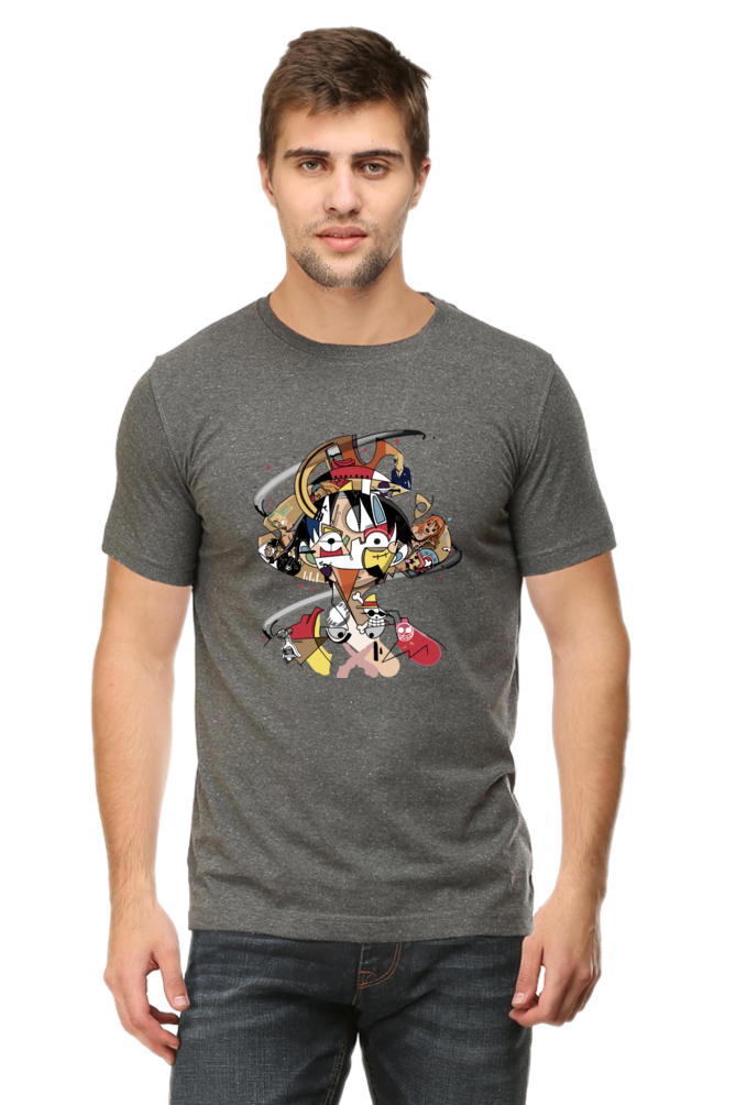 Men's One Piece Half Sleeve T-shirt