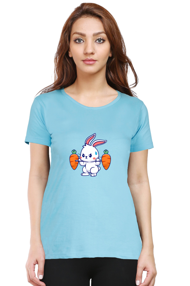 Women's Graphic Print Round Neck Half Sleeve