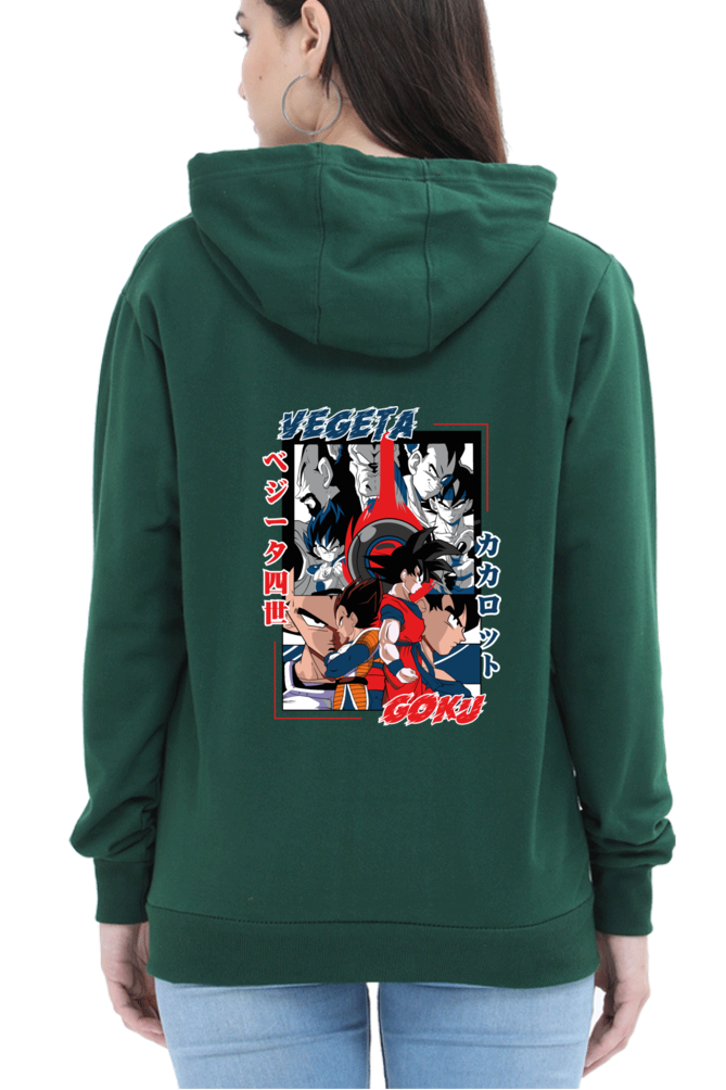 Women's Pokemon Graphic Printed Hooded Sweatshirt