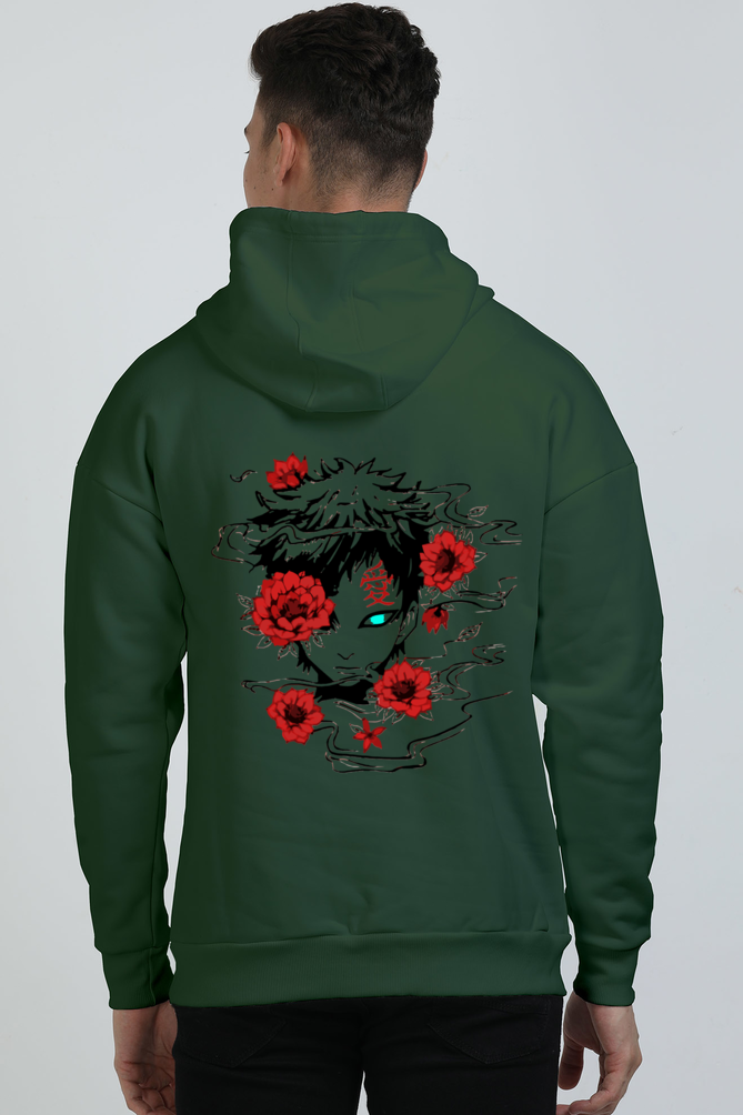 Unisex Gaara Oversized Hooded Sweatshirt