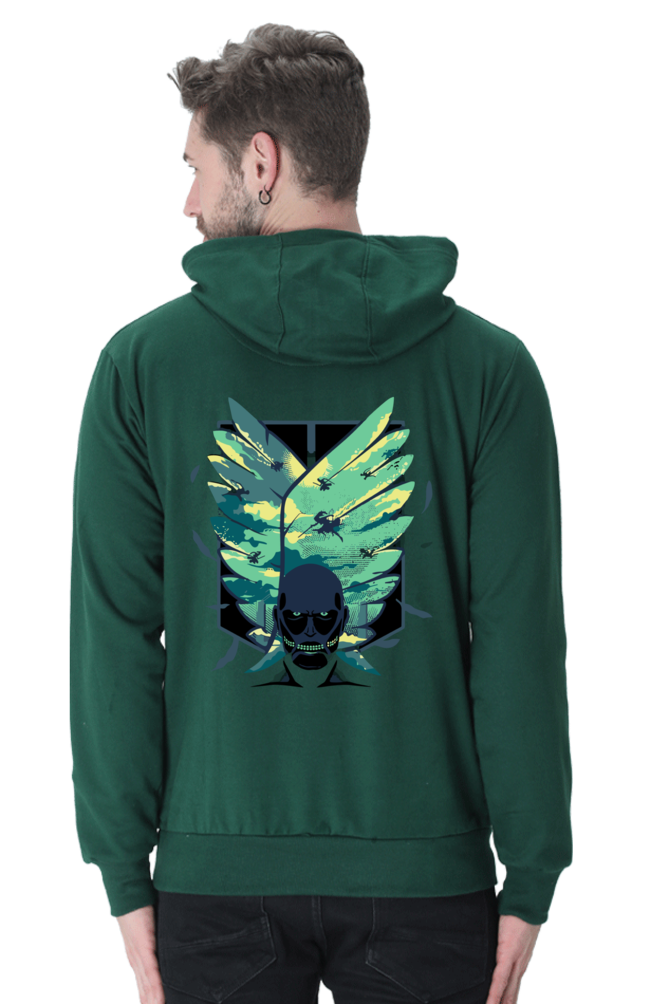 Unisex Attack On Titan Hooded Sweatshirt
