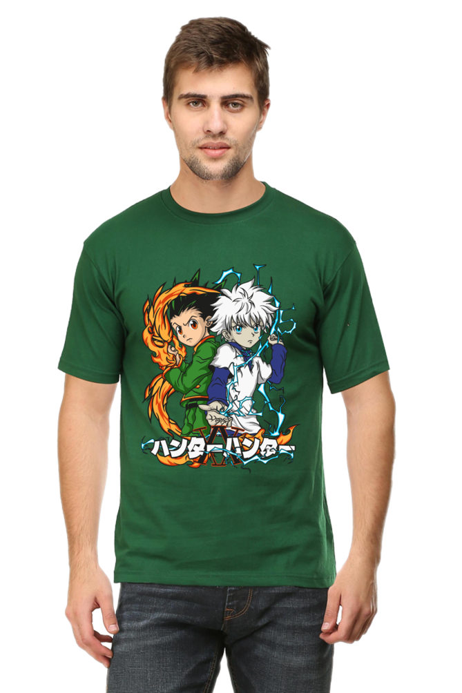 Men's Gon x Killua Half Sleeve T-shirt