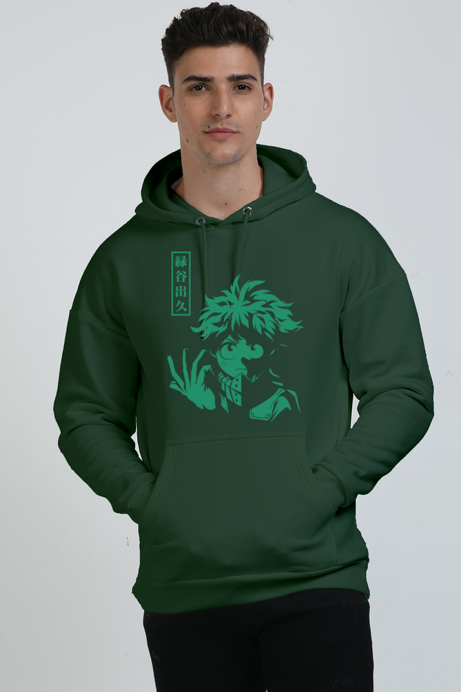 Unisex Izuku Midoriya Oversized Hooded Sweatshirt