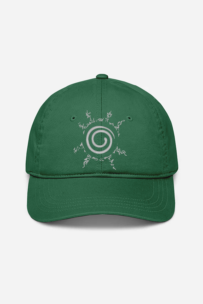 Unisex Naruto Seal Embroidered Cap