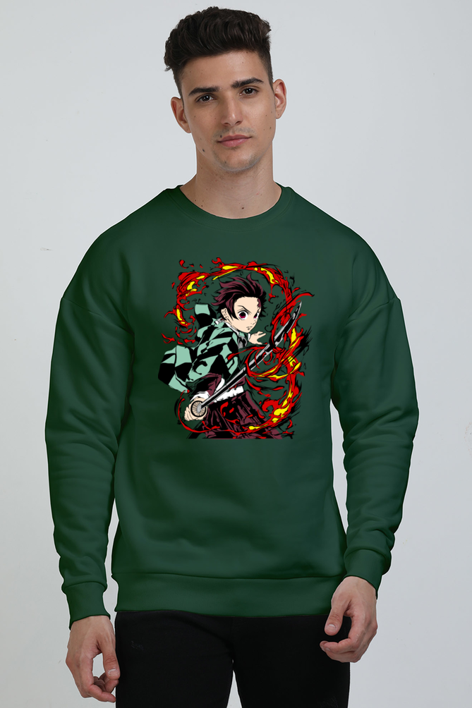 Unisex Tanjiro Oversized Sweatshirt