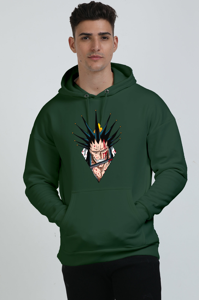 Unisex Kenpachi Oversized Hooded Sweatshirt