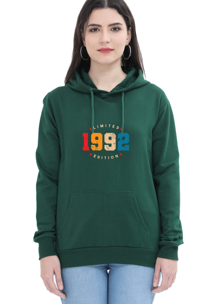 Women's Printed Hooded Sweatshirt