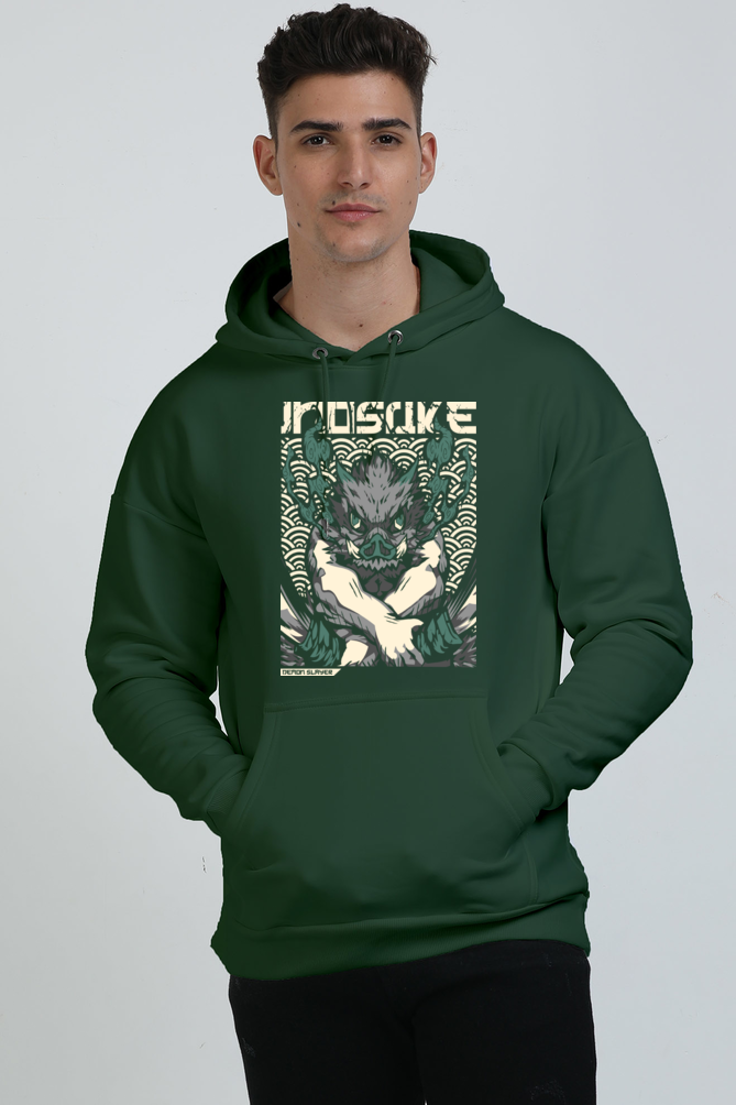 Unisex Inosuke Oversized Hooded Sweatshirt