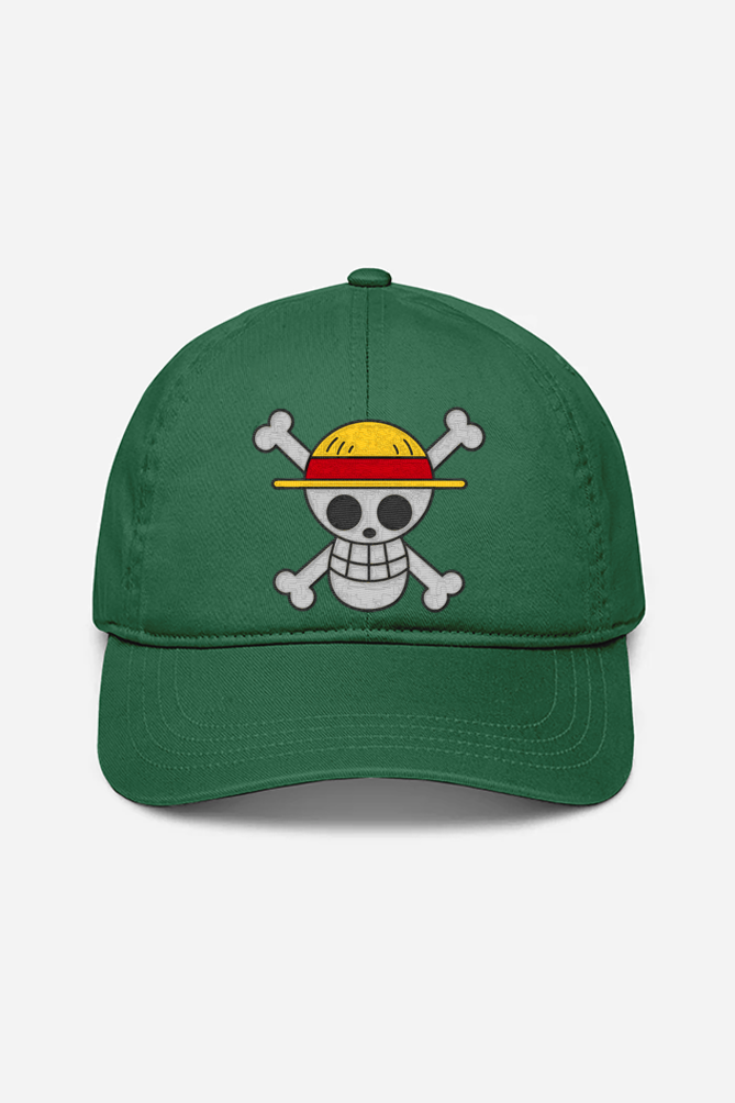 Unisex One Piece Embroidered Cap