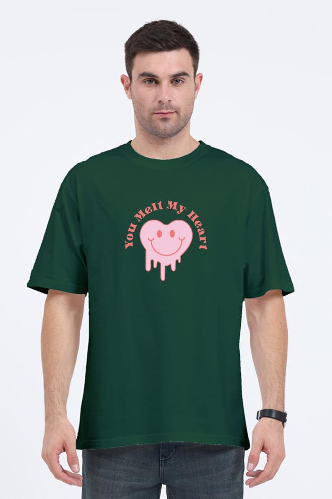 Unisex Printed Oversized T-shirt