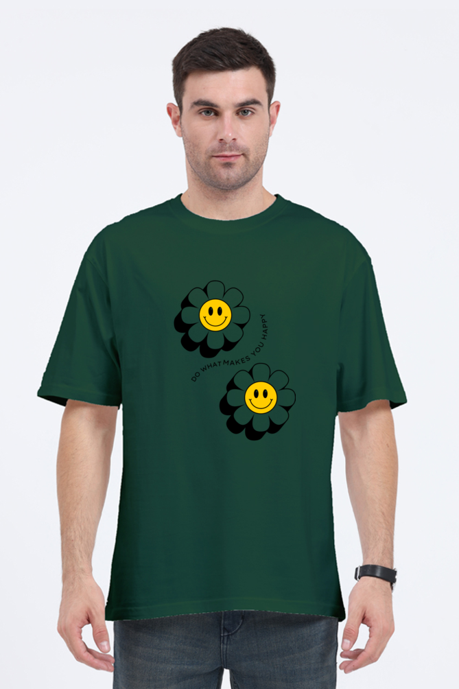 Unisex Printed Oversized T-shirt