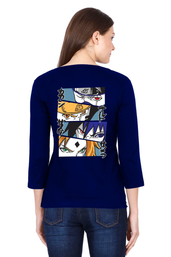 Women's Kakashi Round Neck Full Sleeve