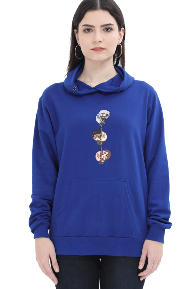 Women's Printed Hooded Sweatshirt