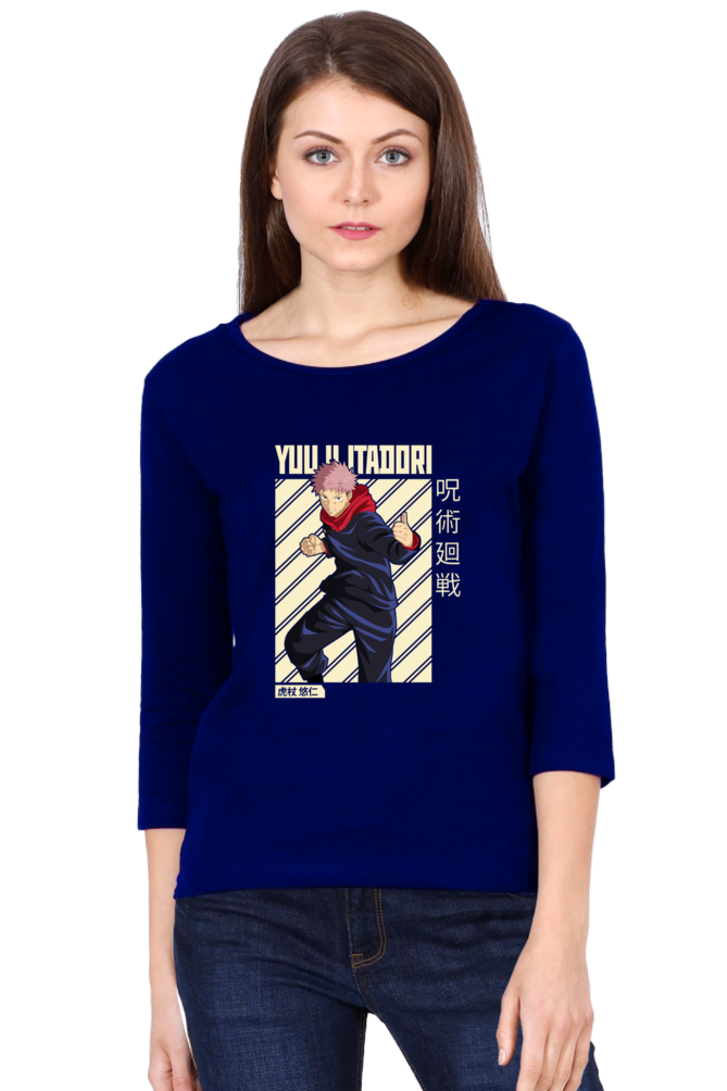 Women's Itadori Round Neck Full Sleeve