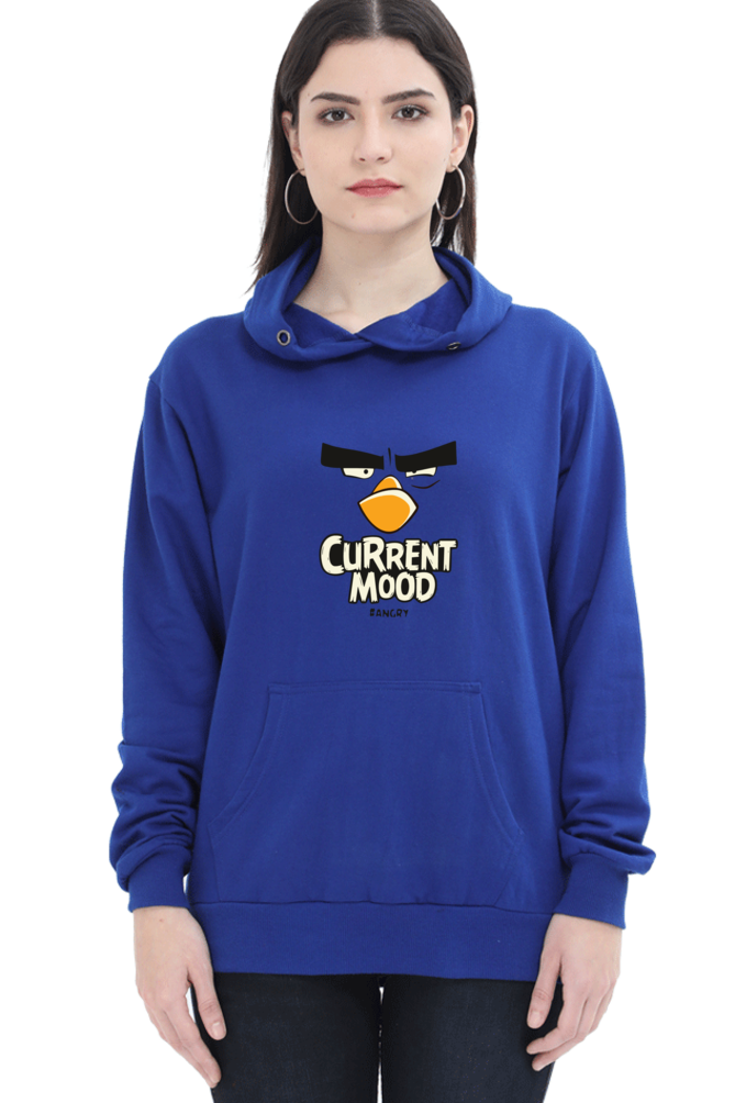Women's Printed Hooded Sweatshirt
