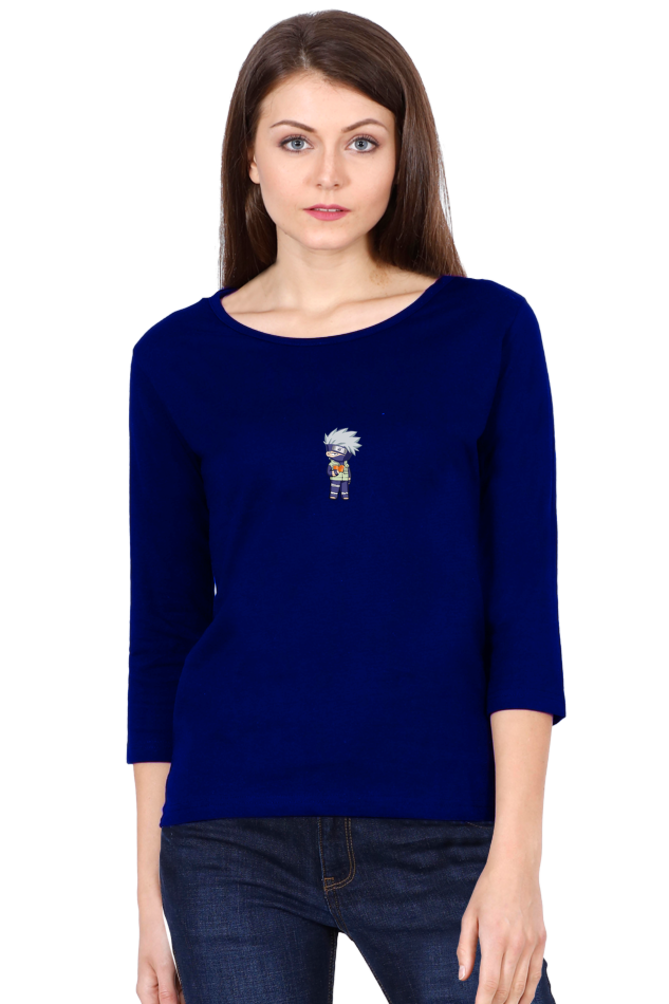 Women's Kakashi Round Neck Full Sleeve