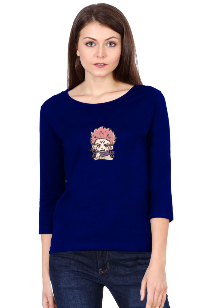 Women's Sukuna Round Neck Full Sleeve