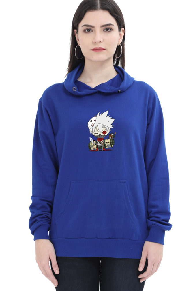 Women's Kakashi Printed Hooded Sweatshirt