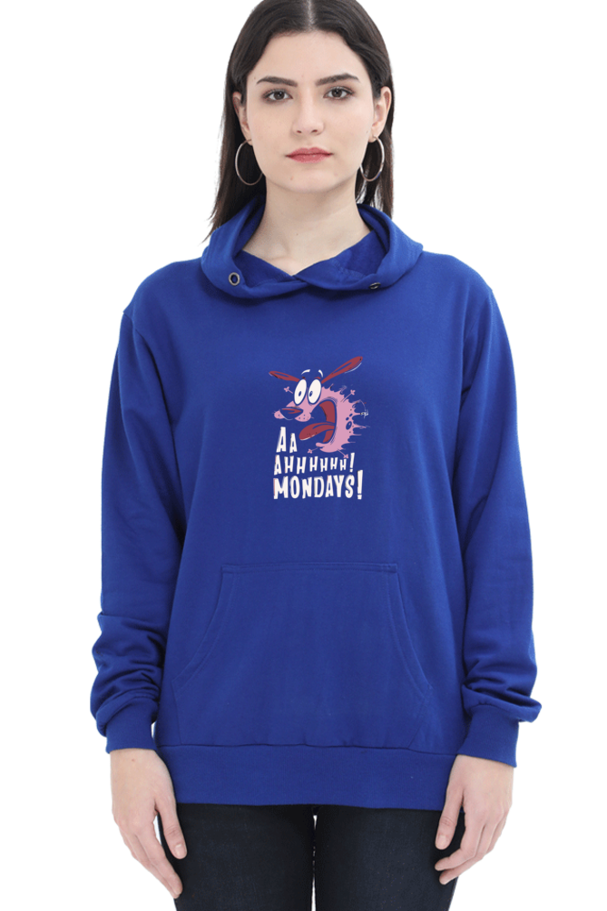 Women's Printed Hooded Sweatshirt