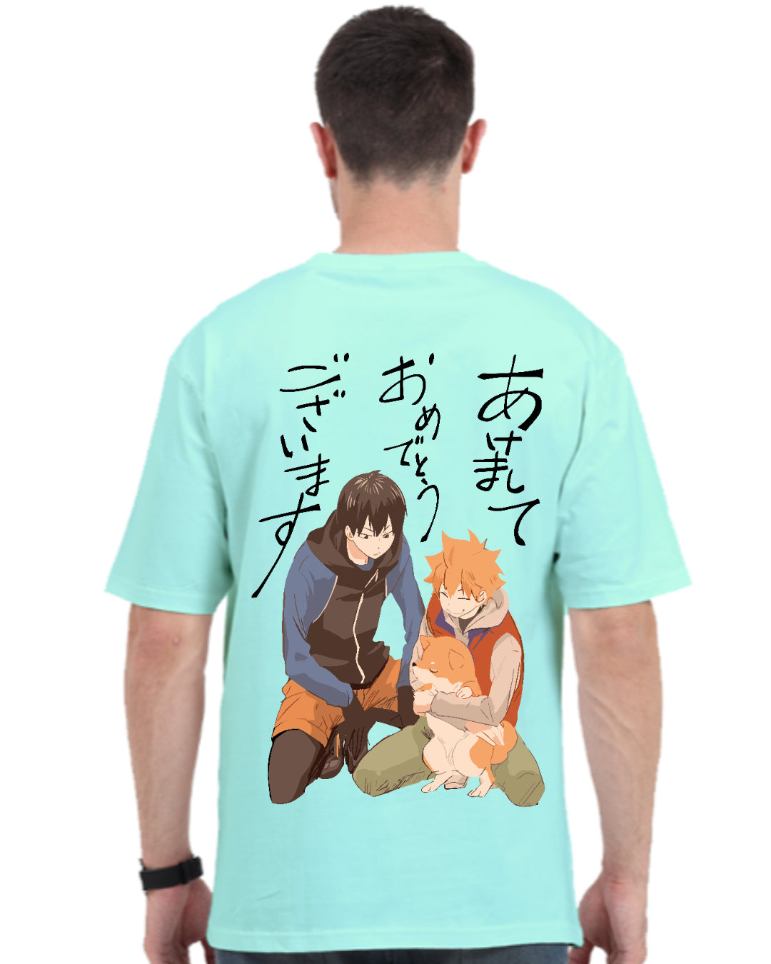 Unisex Kageyama x Hinata Oversized T-shirt
