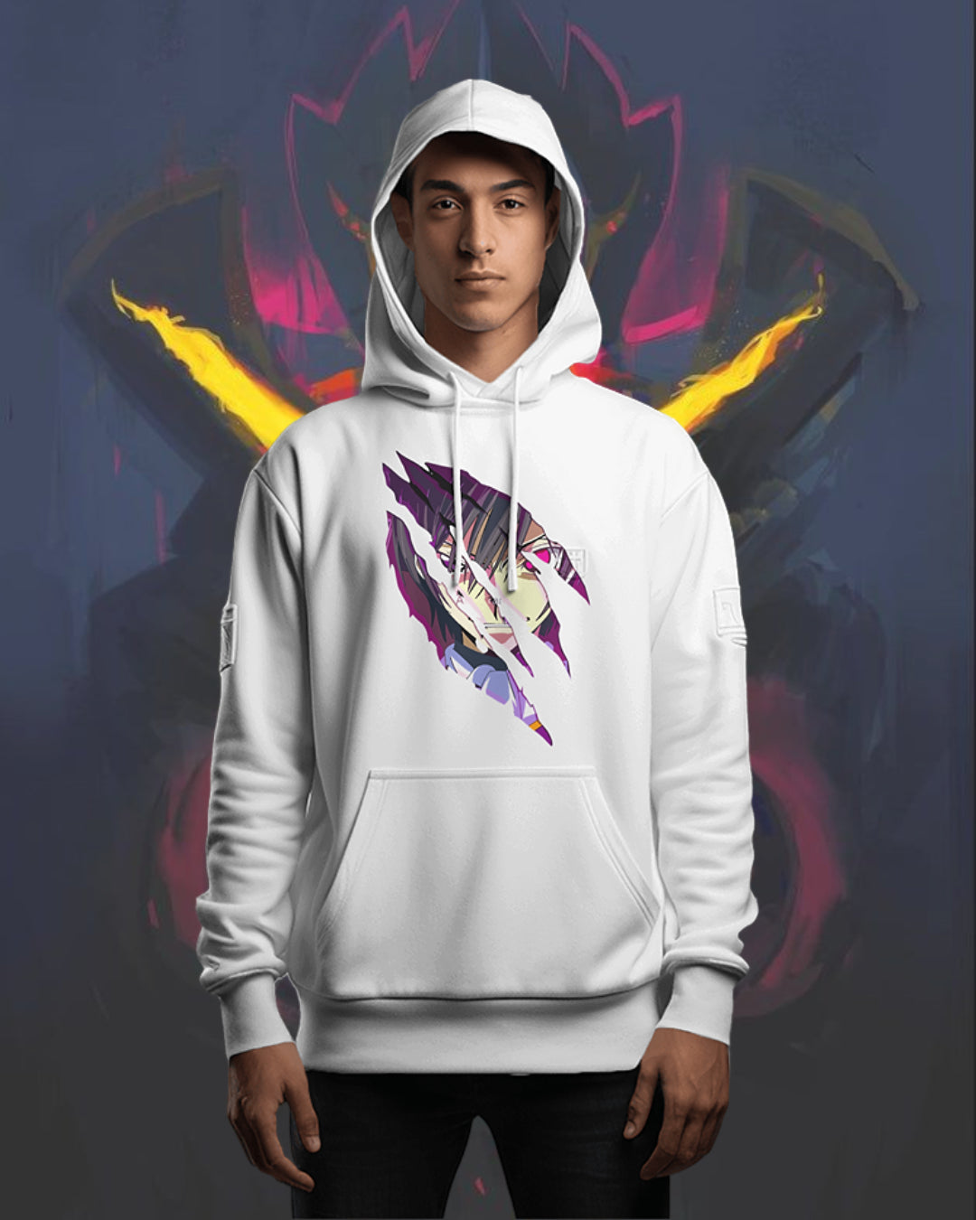 Unisex Lelouch Oversized Hooded Sweatshirt
