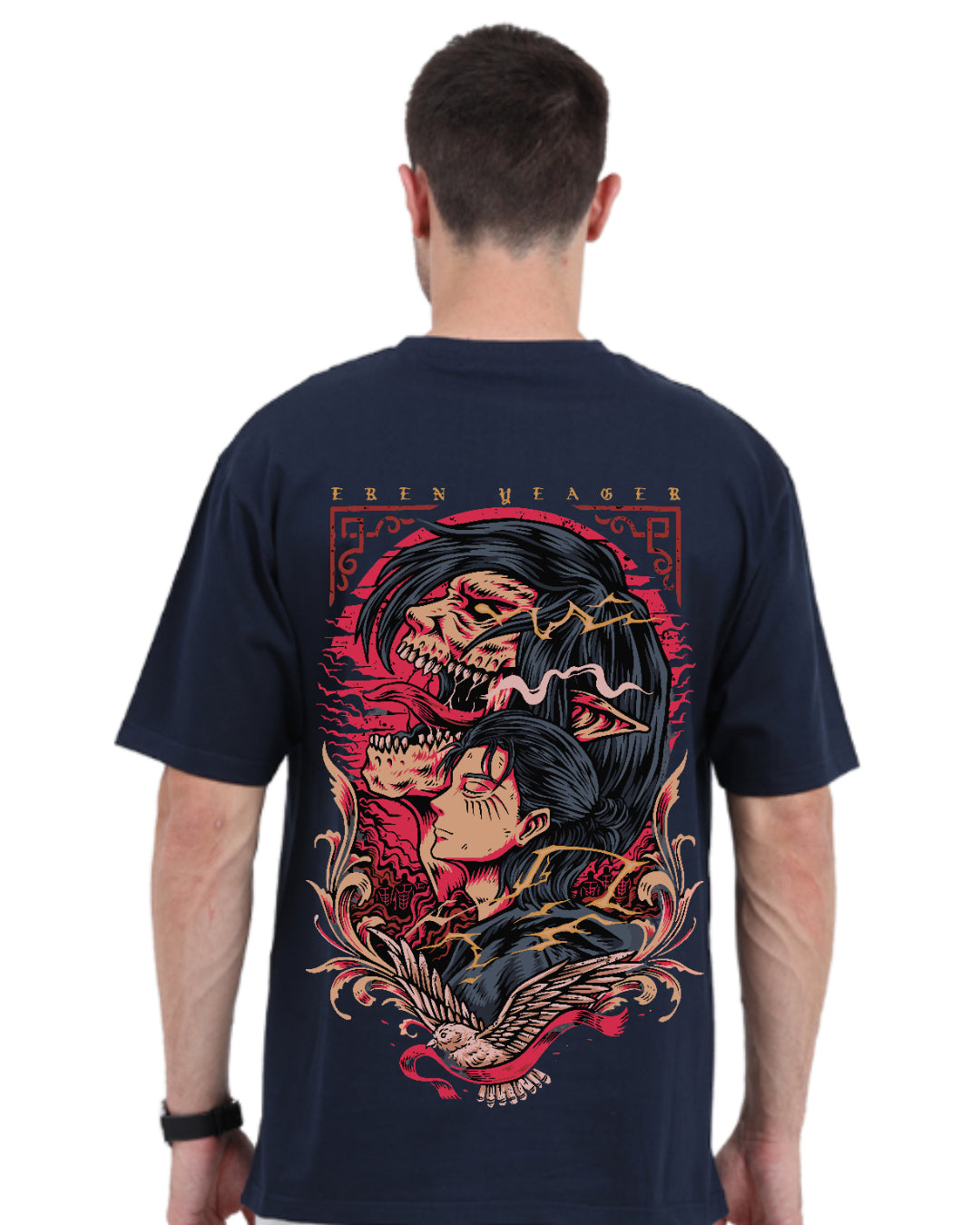 Unisex Attack On Titan Oversized T-shirt