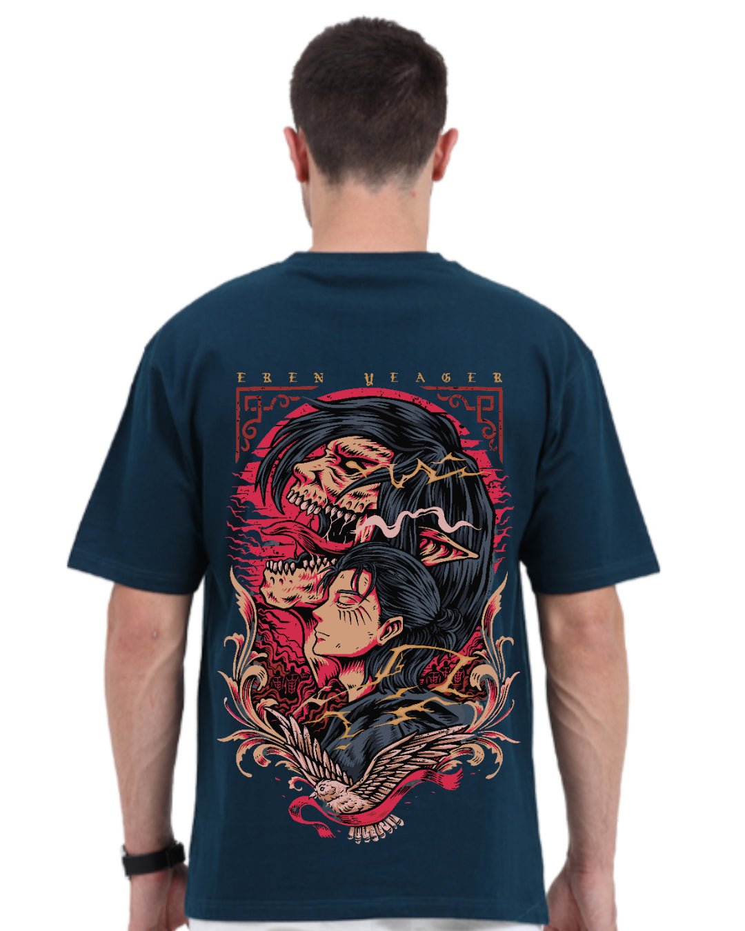 Unisex Attack On Titan Oversized T-shirt