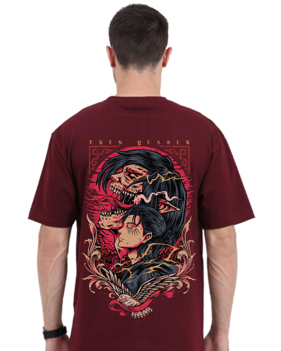 Unisex Attack On Titan Oversized T-shirt