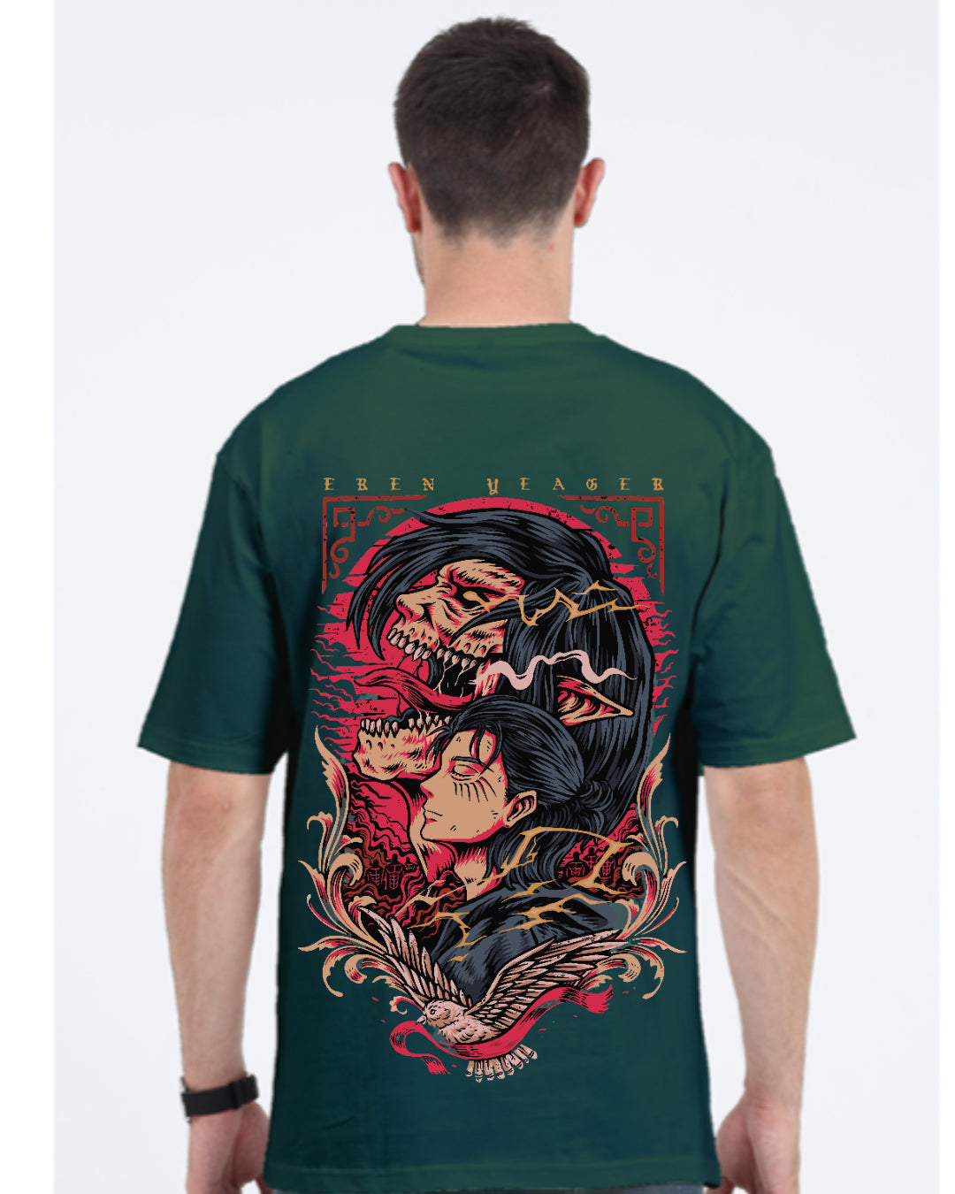 Unisex Attack On Titan Oversized T-shirt