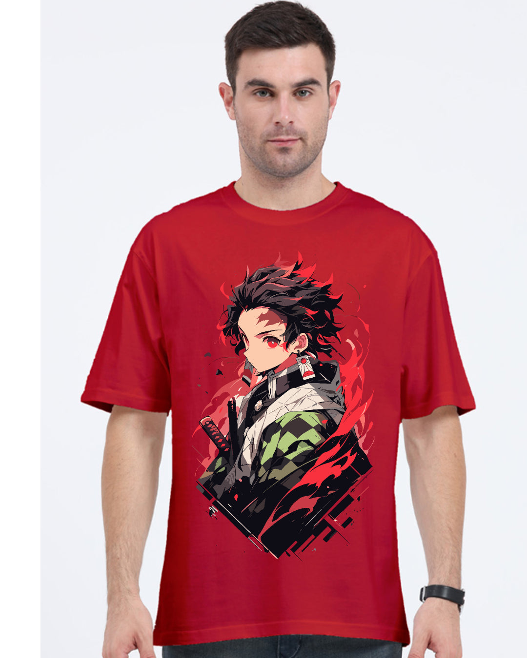 Unisex Tanjiro Oversized T-shirt