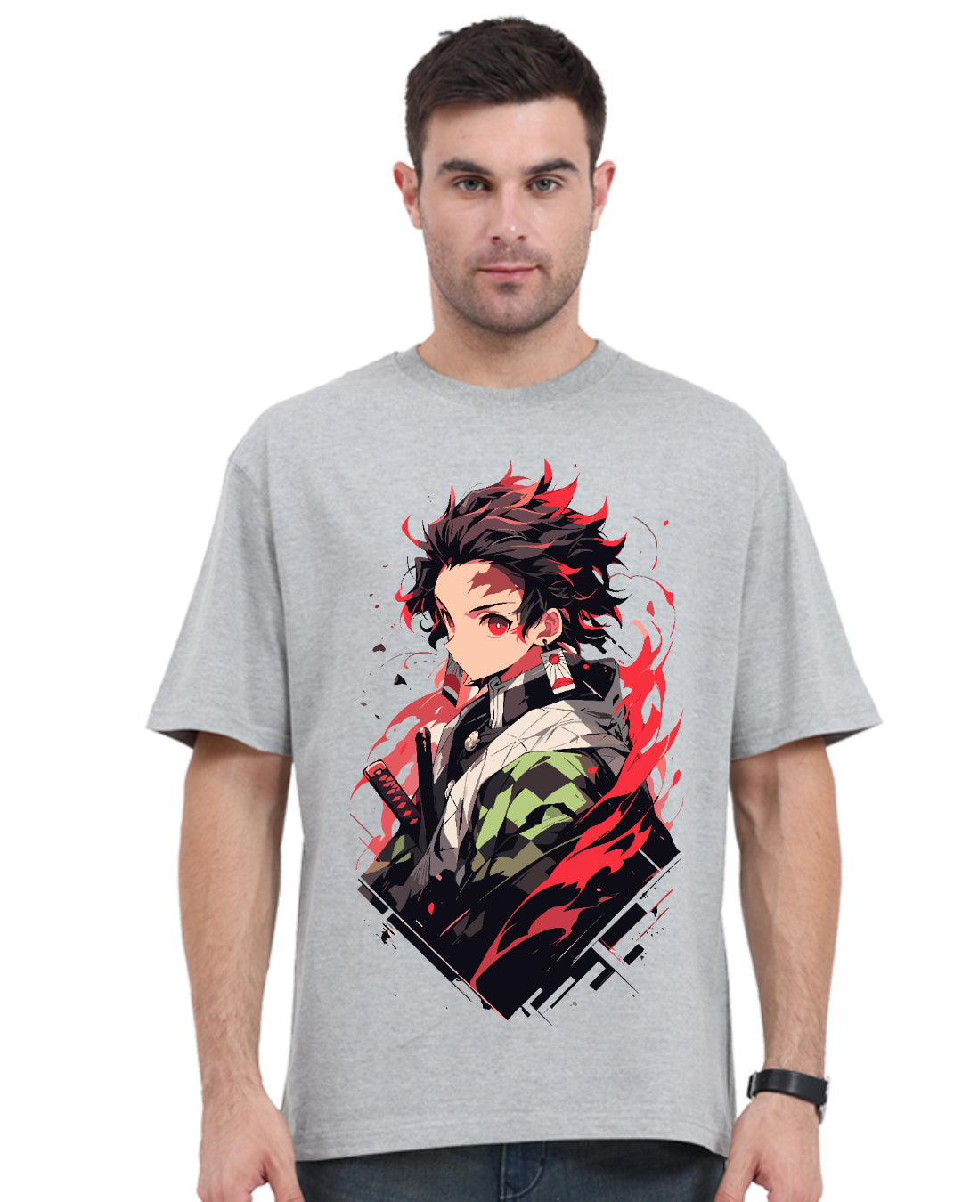 Unisex Tanjiro Oversized T-shirt