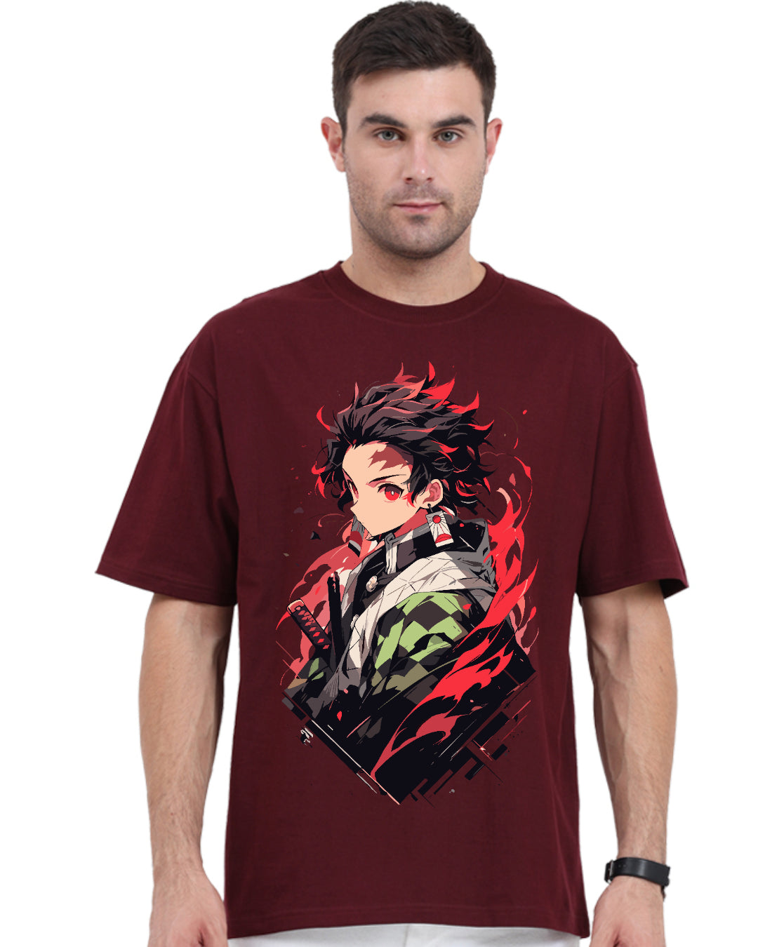 Unisex Tanjiro Oversized T-shirt