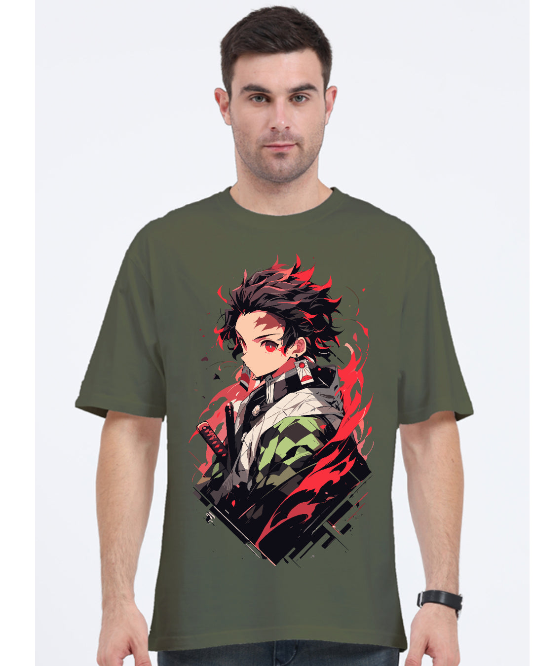 Unisex Tanjiro Oversized T-shirt