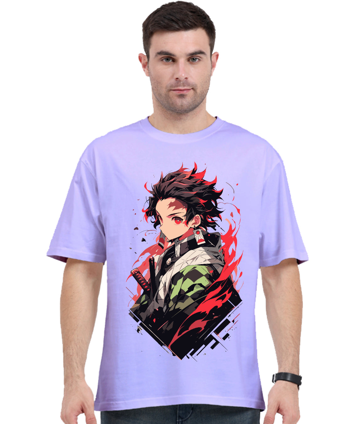 Unisex Tanjiro Oversized T-shirt