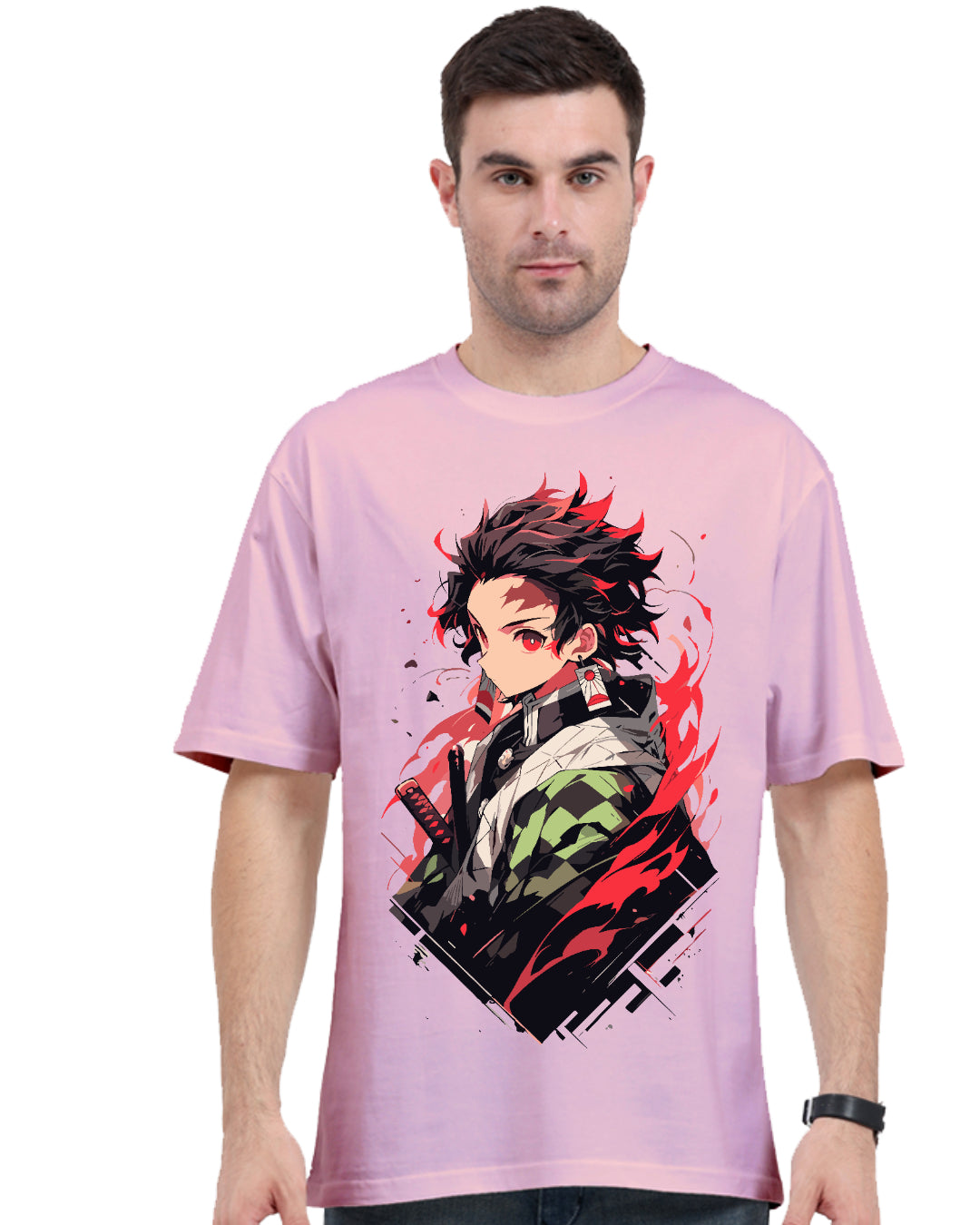 Unisex Tanjiro Oversized T-shirt
