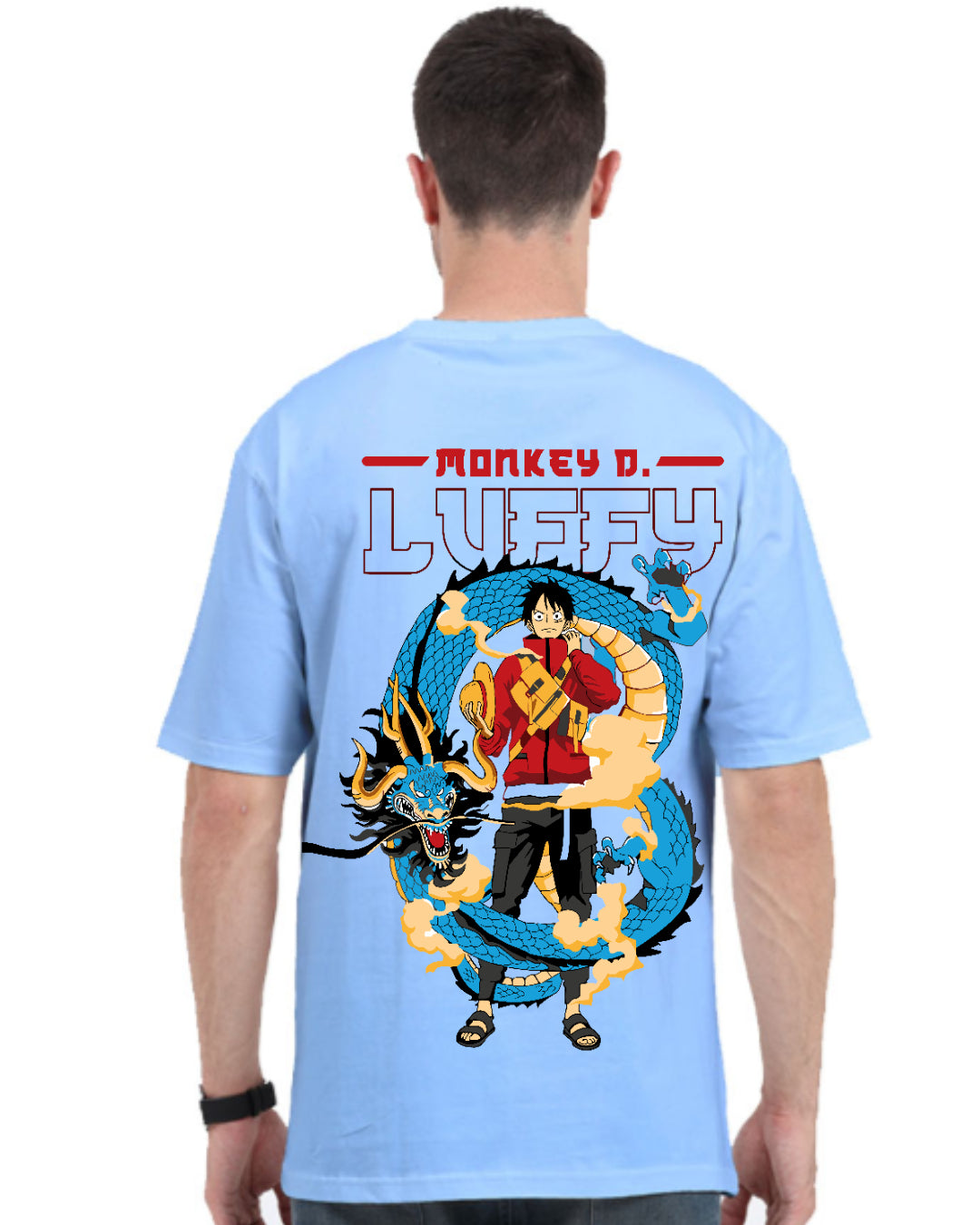 Unisex Luffy Oversized T-shirt