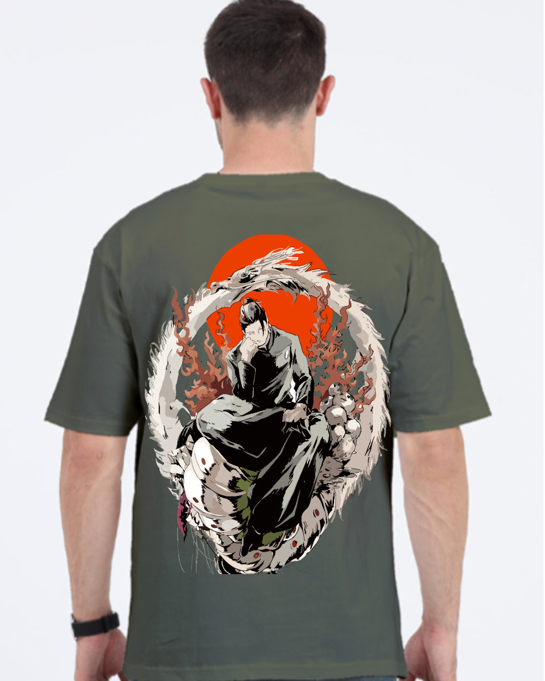 Unisex Geto Suguru Oversized T-shirt