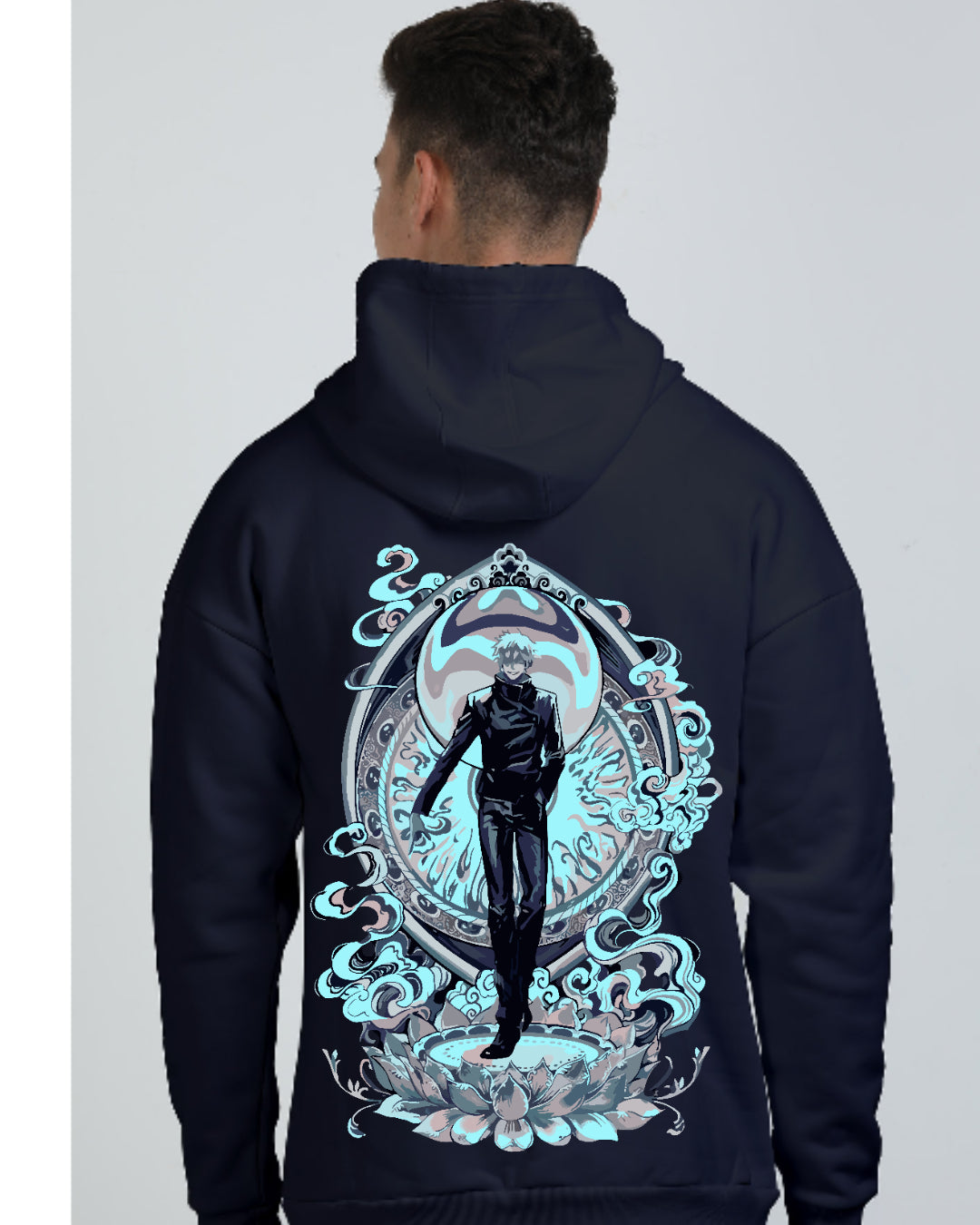 Unisex Gojo Oversized Hooded Sweatshirt