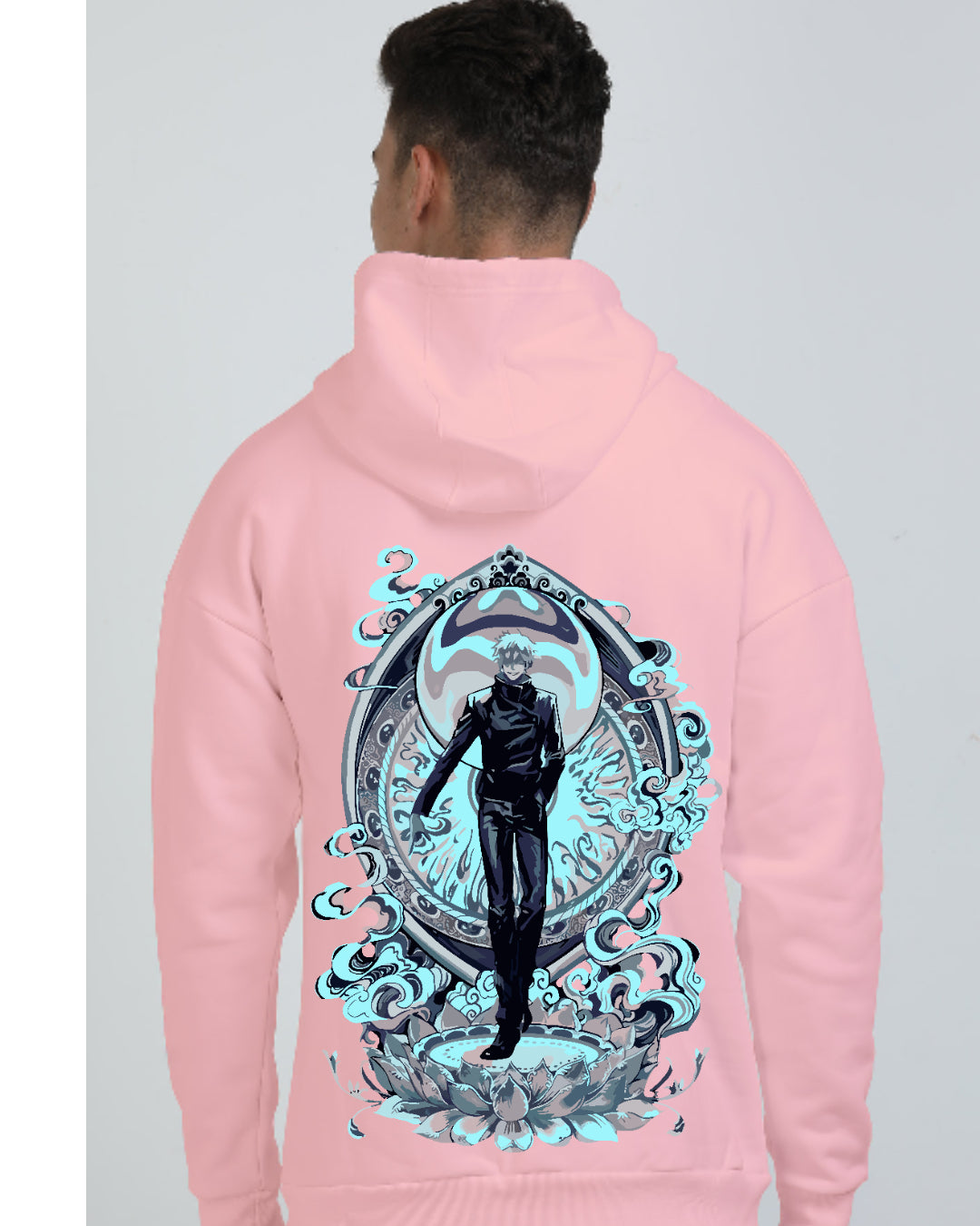 Unisex Gojo Oversized Hooded Sweatshirt