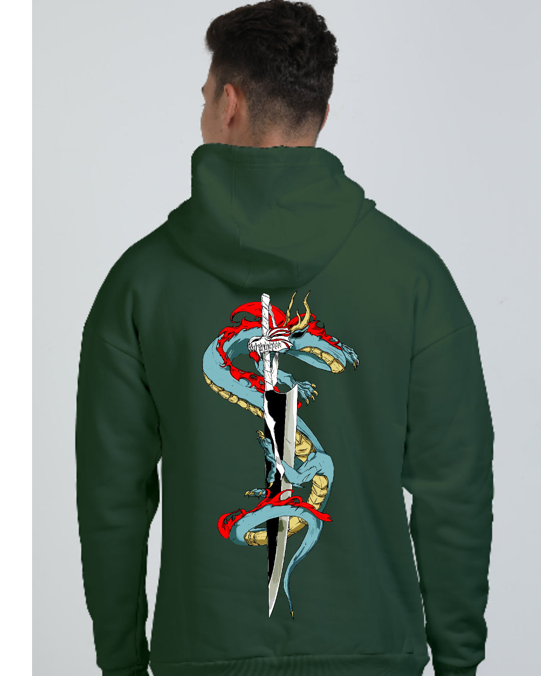 Unisex Ichigo Zanpakuto Oversized Hooded Sweatshirt