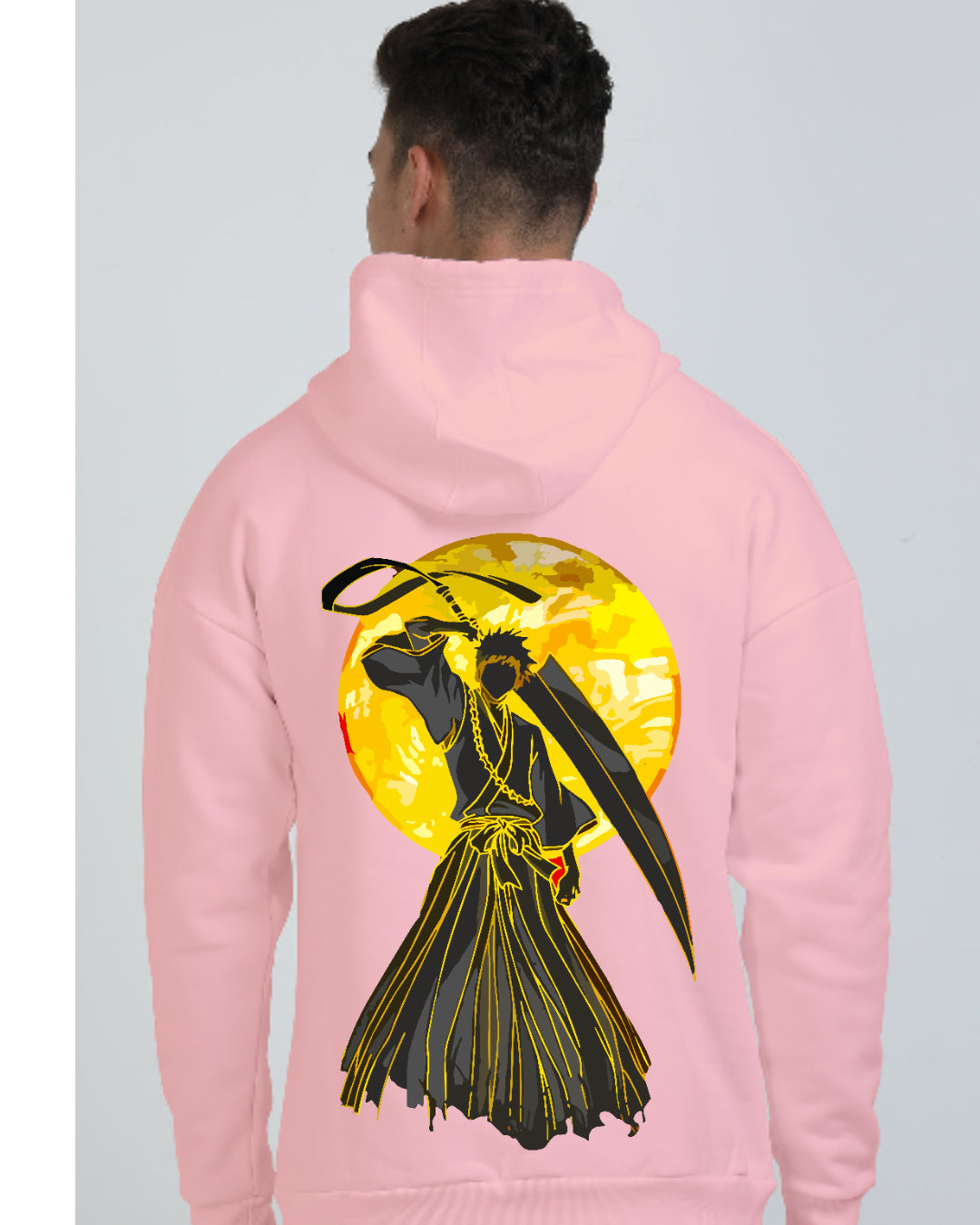 Unisex Ichigo Oversized Hooded Sweatshirt