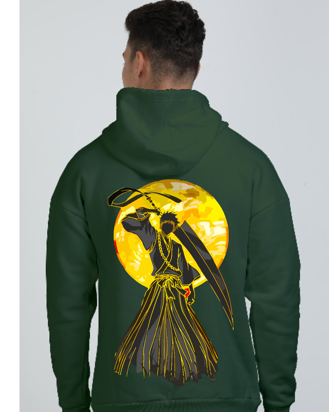 Unisex Ichigo Oversized Hooded Sweatshirt