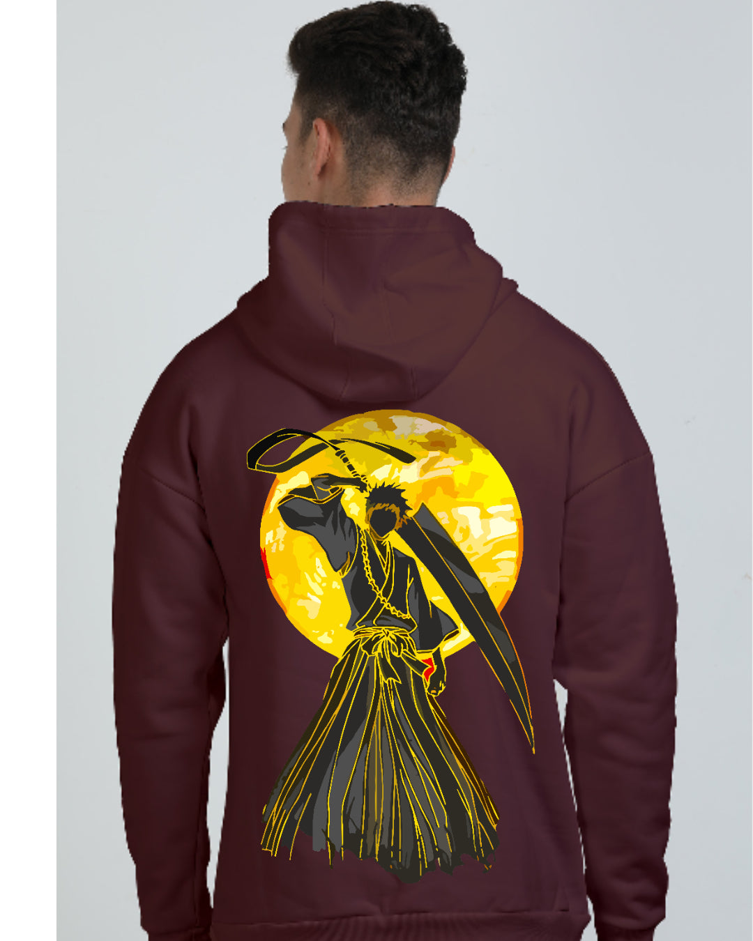 Unisex Ichigo Oversized Hooded Sweatshirt